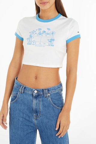 $Crop top Blanc