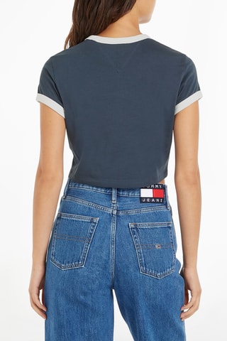 $Crop top Bleu marine