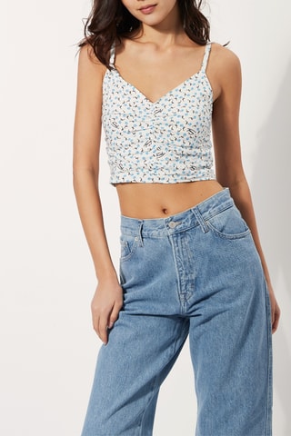 $Crop top Blanc