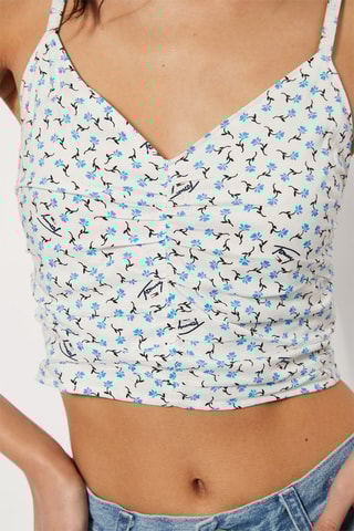 $Crop top Blanc