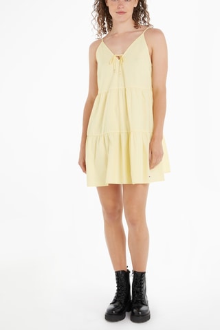 $Robe trapèze Jaune