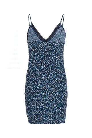 $Robe droite Bleu