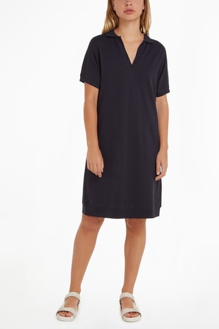 $Robe polo Bleu nuit
