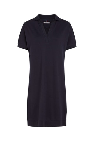 $Robe polo Bleu nuit
