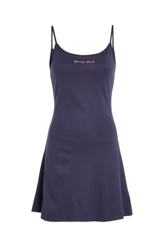 $Robe trapèze Bleu marine