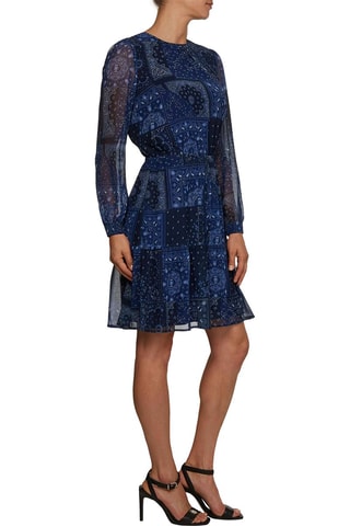$Robe patineuse Bleu
