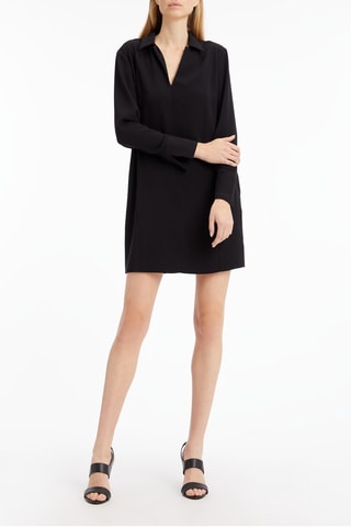 $Robe droite Noir