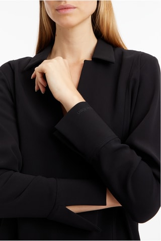 $Robe droite Noir