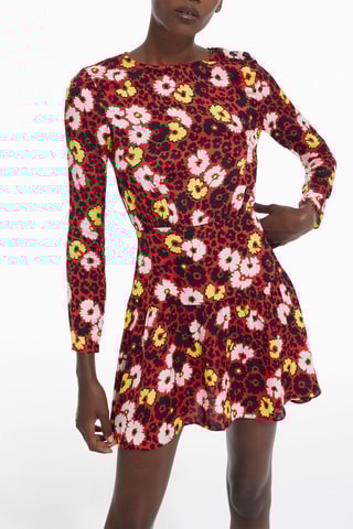 $Robe patineuse - Rouge