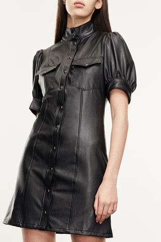 $Robe chemise - Noir