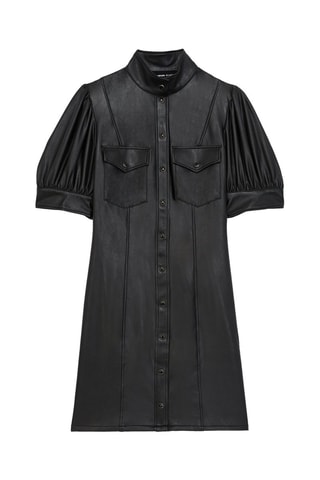 $Robe chemise - Noir