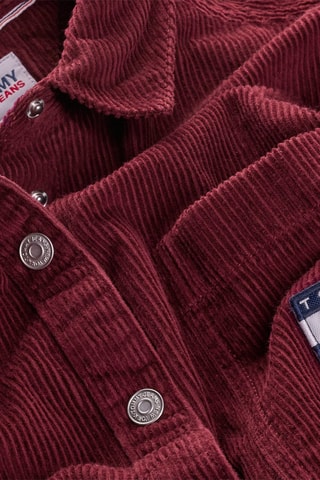 $Chemise en velours Bordeaux