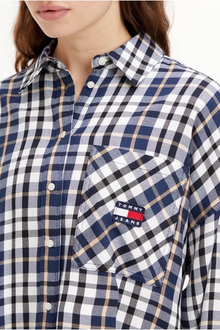 $Chemise Blanc et bleu marine