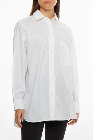 $Chemise en coton biologique Blanc