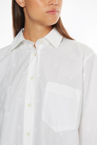 $Chemise en coton biologique Blanc