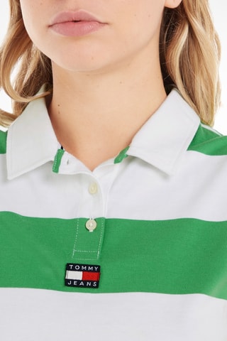 $Polo sans manches Vert et blanc