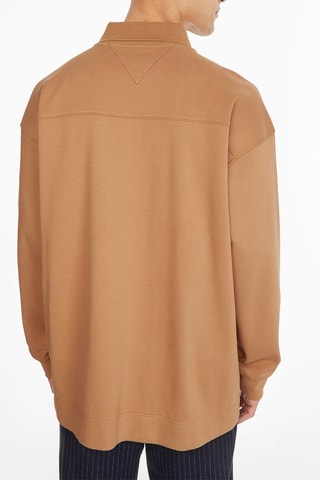 $Polo en coton biologique Marron