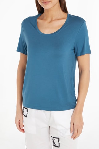 $T-shirt Bleu canard