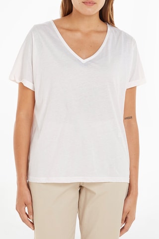 $T-shirt Ecru chiné
