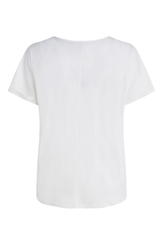 $T-shirt Ecru chiné