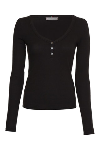 $T-shirt en coton biologique Noir
