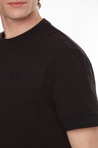 $T-shirt en coton biologique Noir