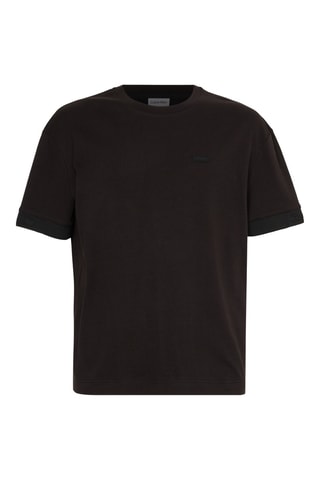 $T-shirt en coton biologique Noir