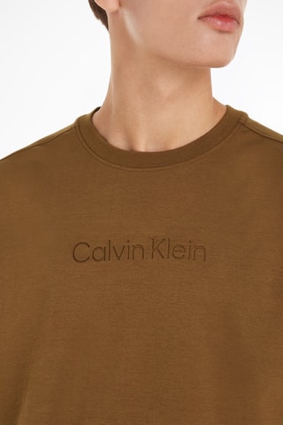 $T-shirt en coton biologique Marron