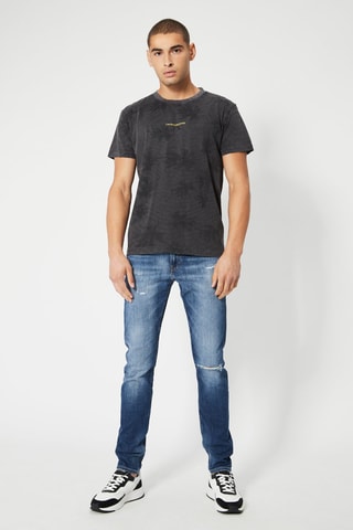 $T-shirt en coton biologique Noir