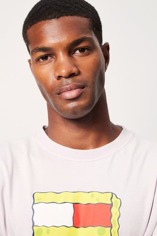 $T-shirt en coton biologique Lilas