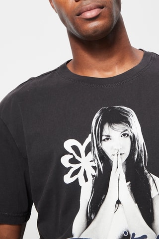 $T-shirt en coton biologique Britney Spears - Noir