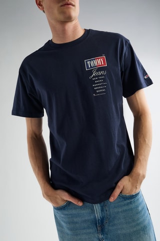 $T-shirt - Bleu marine