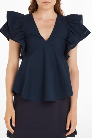 $Blouse Bleu marine