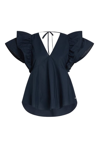 $Blouse Bleu marine