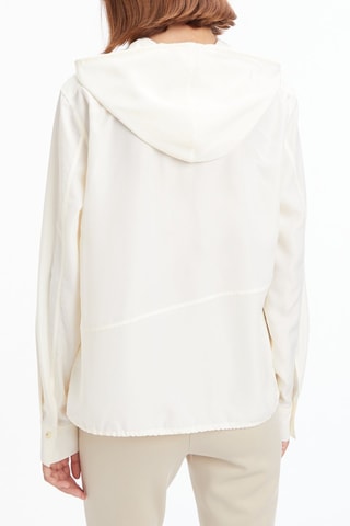 $Sweat à capuche Blanc