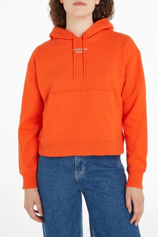 $Sweat à capuche Orange