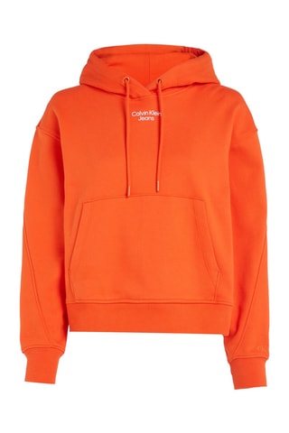 $Sweat à capuche Orange