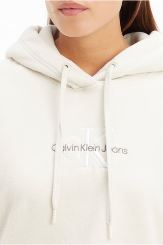 $Sweat à capuche Blanc