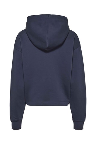 $Sweat à capuche Bleu marine