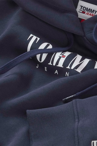 $Sweat à capuche Bleu marine