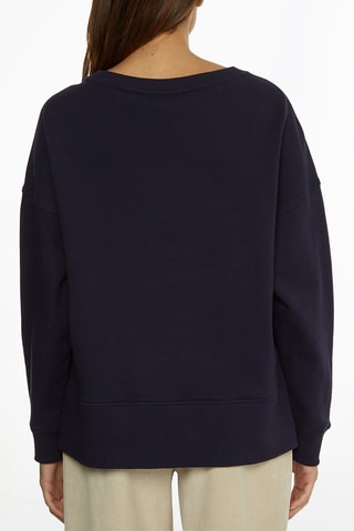 $Sweat en coton biologique Bleu nuit