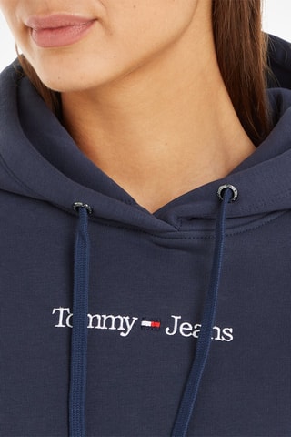 $Sweat à capuche Bleu marine