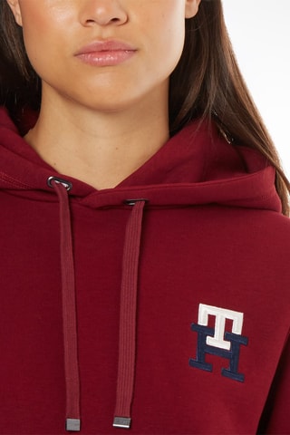 $Sweat à capuche Rouge