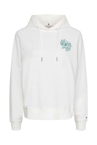 $Sweat à capuche Blanc