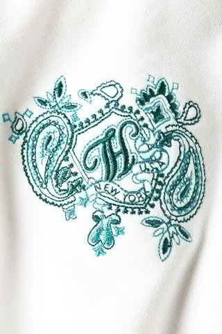$Sweat à capuche Blanc