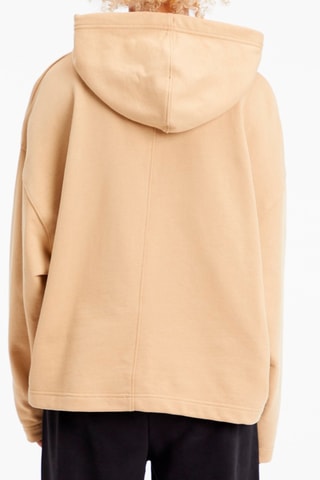 $Sweat à capuche Beige