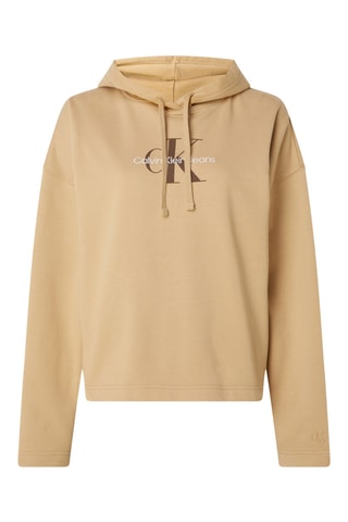 $Sweat à capuche Beige
