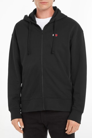 $Sweat à capuche Noir