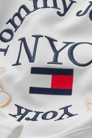 $Sweat court en coton biologique Blanc