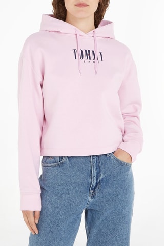$Sweat à capuche Rose